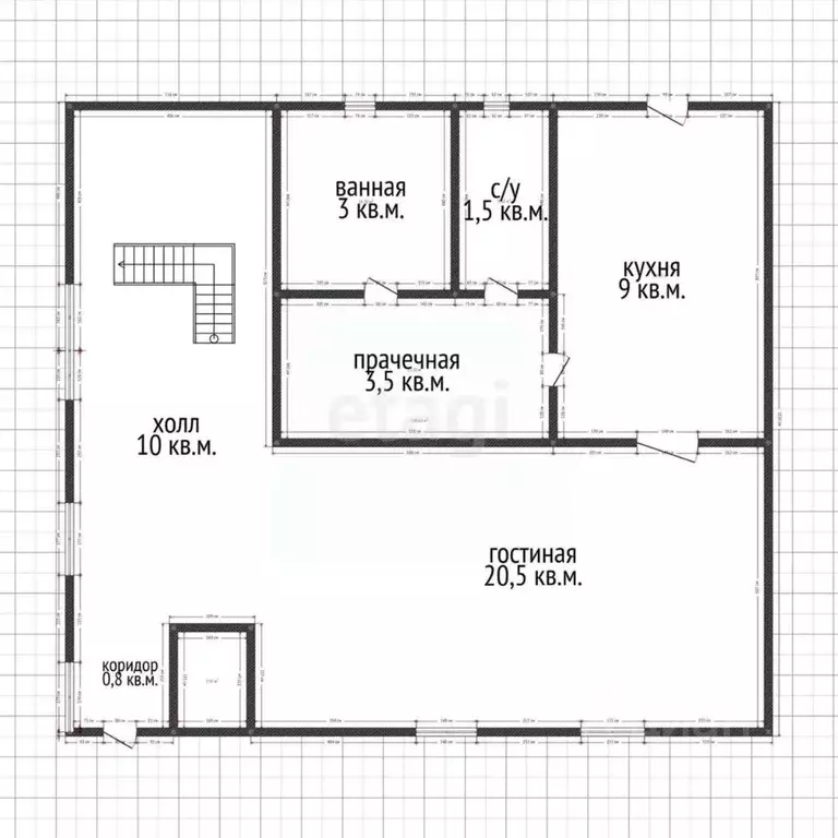 Дом в Адыгея, Майкопский район, Победенское с/пос, пос. Удобный ул. ... - Фото 2