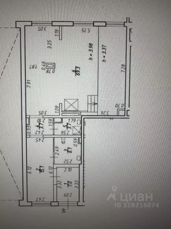 Помещение свободного назначения в Санкт-Петербург бул. Измайловский, ... - Фото 2