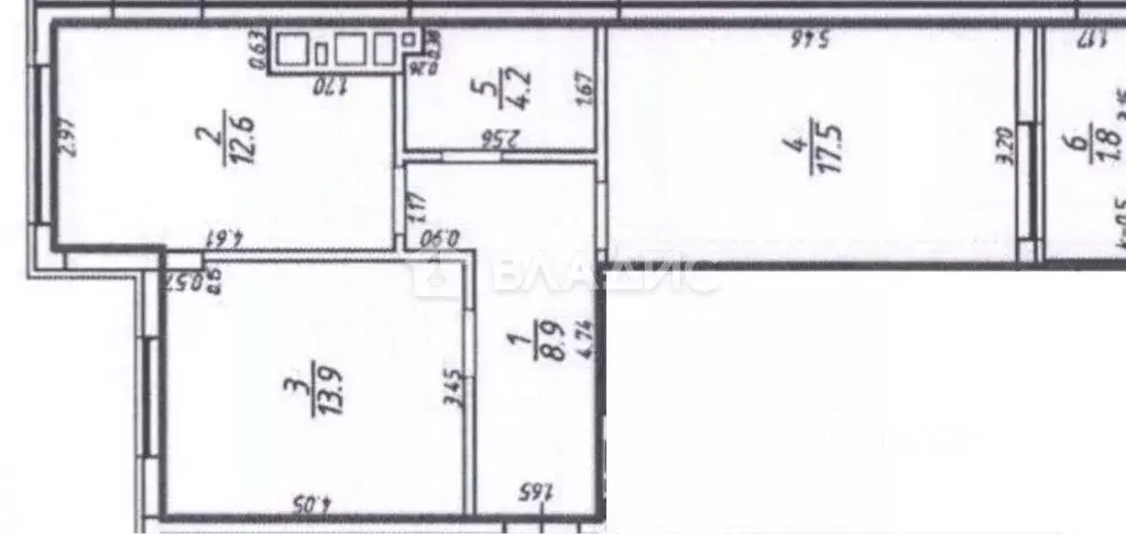 2-к кв. Калининградская область, Калининград Советский просп., 238 ... - Фото 2