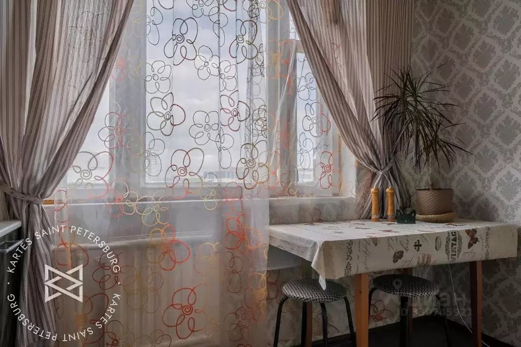 2-к кв. Санкт-Петербург Комендантский просп., 35К2 (50.8 м) - Фото 2