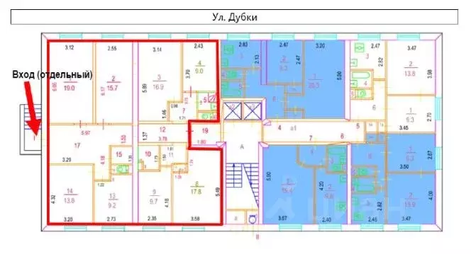 Помещение свободного назначения в Москва ул. Дубки, 13 (150 м) - Фото 2