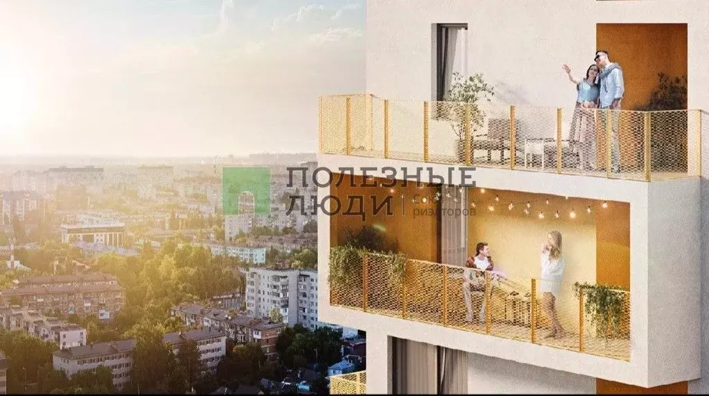 3-к кв. Крым, Симферополь ул. Никанорова, 1 (96.0 м) - Фото 1