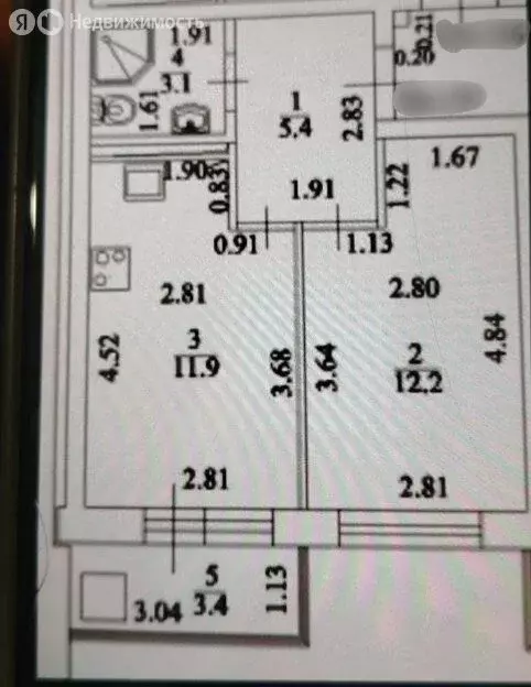 1-комнатная квартира: Уфа, улица Рихарда Зорге, 15/3 (32.6 м) - Фото 1