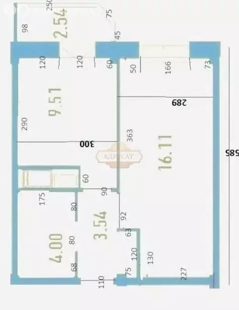 1-комнатная квартира: Мурино, улица Шувалова, 22к3 (34 м) - Фото 2
