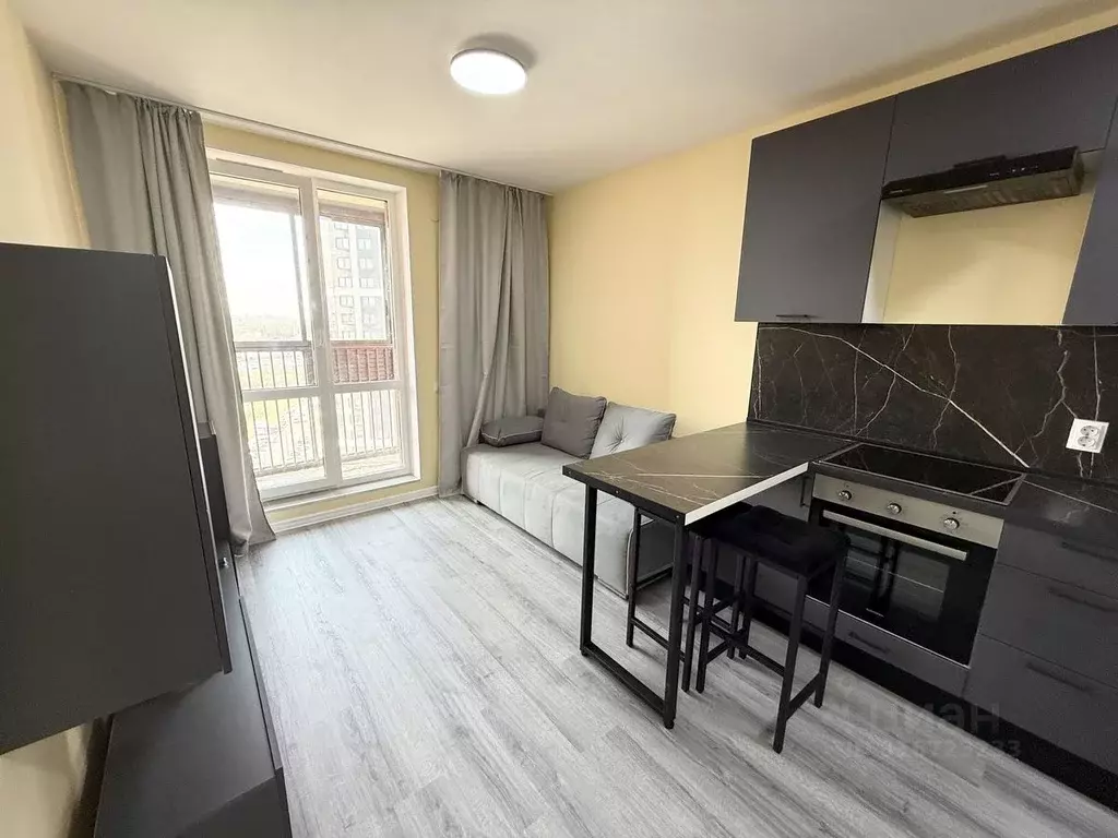 1-к кв. Ленинградская область, Всеволожский район, пос. Бугры ул. ... - Фото 2