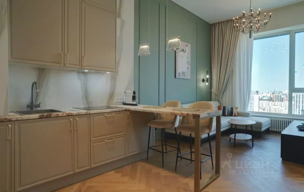 2-к кв. Москва ул. Генерала Глаголева, 14Ак1 (43.4 м) - Фото 2