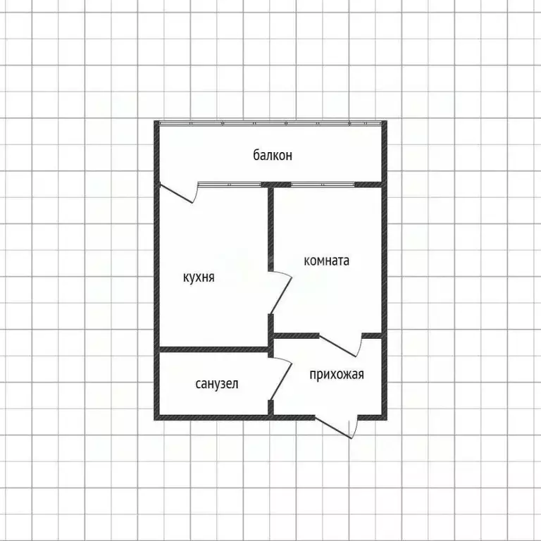 1-к кв. Смоленская область, Смоленский муниципальный округ, д. Ясенная ... - Фото 2