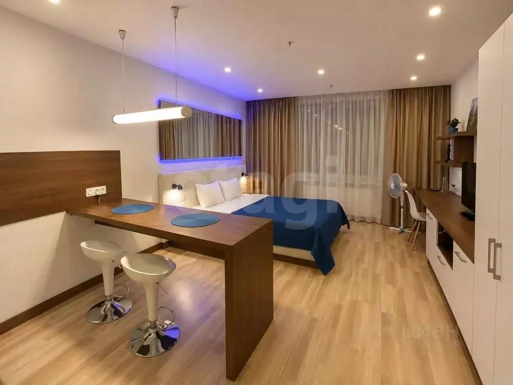 Студия Санкт-Петербург ул. Хошимина, 16 (28.3 м) - Фото 2
