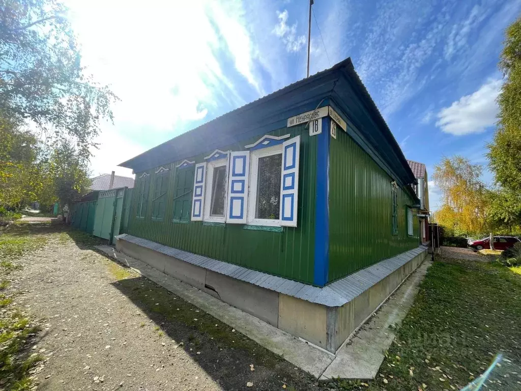 Дом в Омская область, Омск Привокзальный мкр, ул. Некрасовская, 18 (80 ... - Фото 1