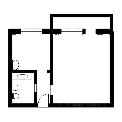 1-к кв. Свердловская область, Нижний Тагил Полярная ул., 4 (29.4 м) - Фото 2