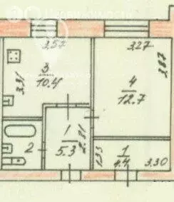 1-комнатная квартира: Рязань, Кальная улица, 24 (31.4 м) - Фото 1