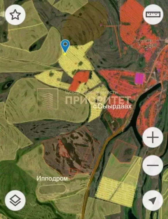 Участок в Саха (Якутия), Якутск городской округ, с. Сырдах  (10.0 ... - Фото 0