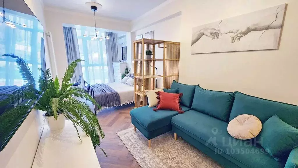 Студия Ставропольский край, Кисловодск ул. Декабристов, 36к3 (35.0 м) - Фото 0