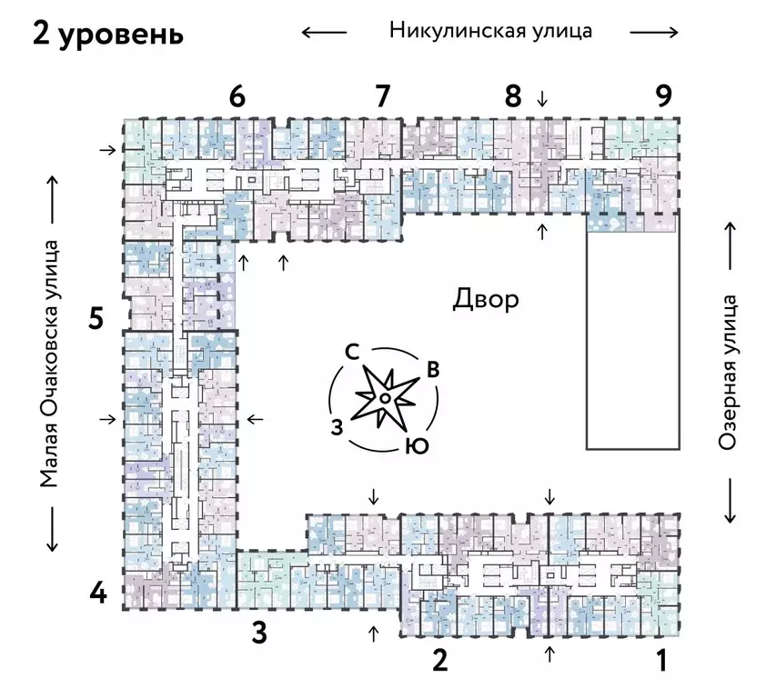 3-к кв. Москва Озерная ул., 42С7 (76.67 м) - Фото 1