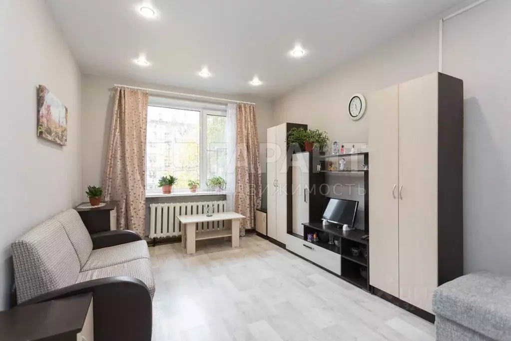 1-к кв. Карелия, Петрозаводск Краснофлотская ул., 1А (30.2 м) - Фото 1