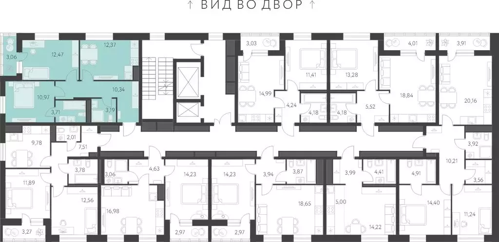 2-комнатная квартира: Екатеринбург, микрорайон Академический, ЖК ... - Фото 1