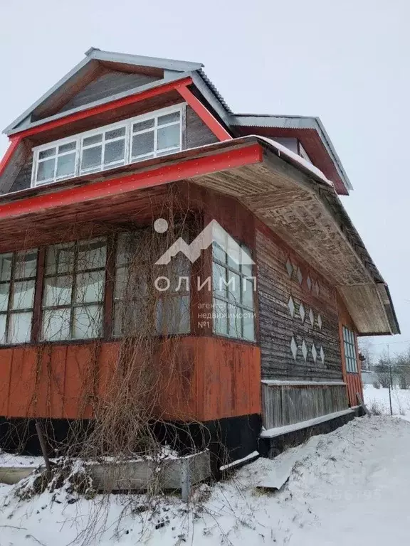 Дом в Вологодская область, пос. Непотягово, д. Кудрино ул. ... - Фото 1