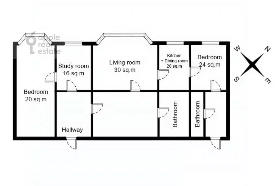 4-к кв. Москва Садовая-Триумфальная ул., 4/10 (150.0 м) - Фото 2