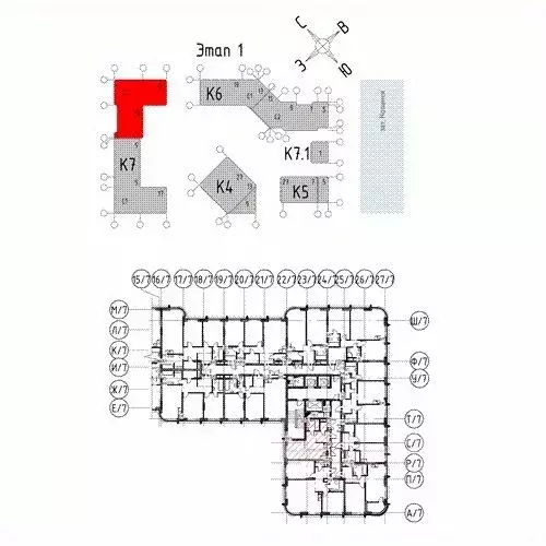 Студия Москва ул. Петра Кончаловского, 7к1 (31.4 м) - Фото 1