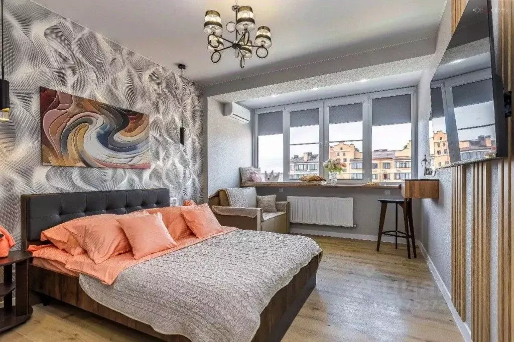 1-к кв. Ставропольский край, Пятигорск ул. Пальмиро Тольятти, 45 (40.0 ... - Фото 1