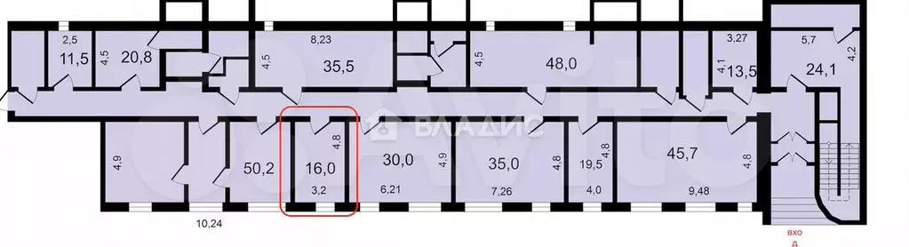 Продам офисное помещение, 16 м - Фото 0