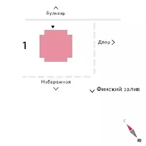 2-комнатная квартира: Санкт-Петербург, набережная Миклухо-Маклая, 3к1 ... - Фото 1