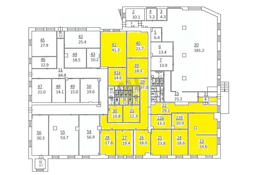 Помещение свободного назначения в Москва Большая Семеновская ул., ... - Фото 2