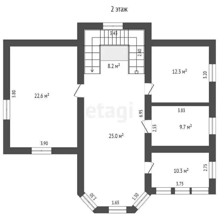 Дом в деревня Синицына, Зелёный проезд (242.5 м) - Фото 2