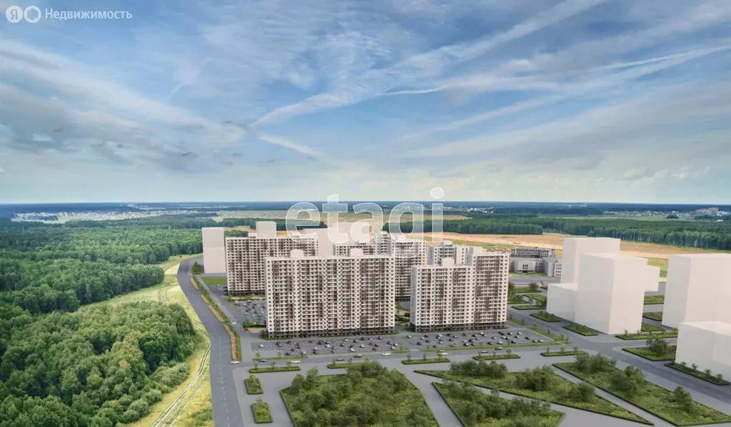 Квартира-студия: Патрушева, улица Александра Пушкина, 14 (23.3 м) - Фото 2