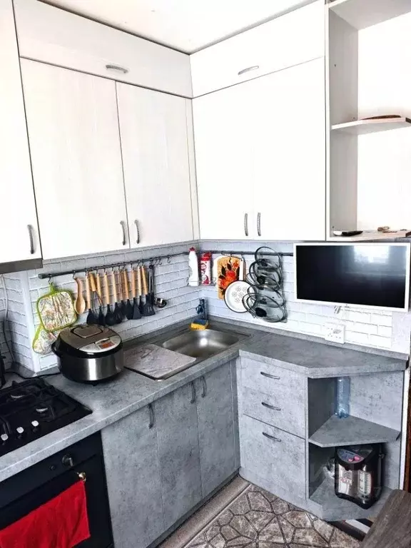 1-к кв. Московская область, Химки Подрезково мкр, ул. Школьная, 1/2 ... - Фото 1