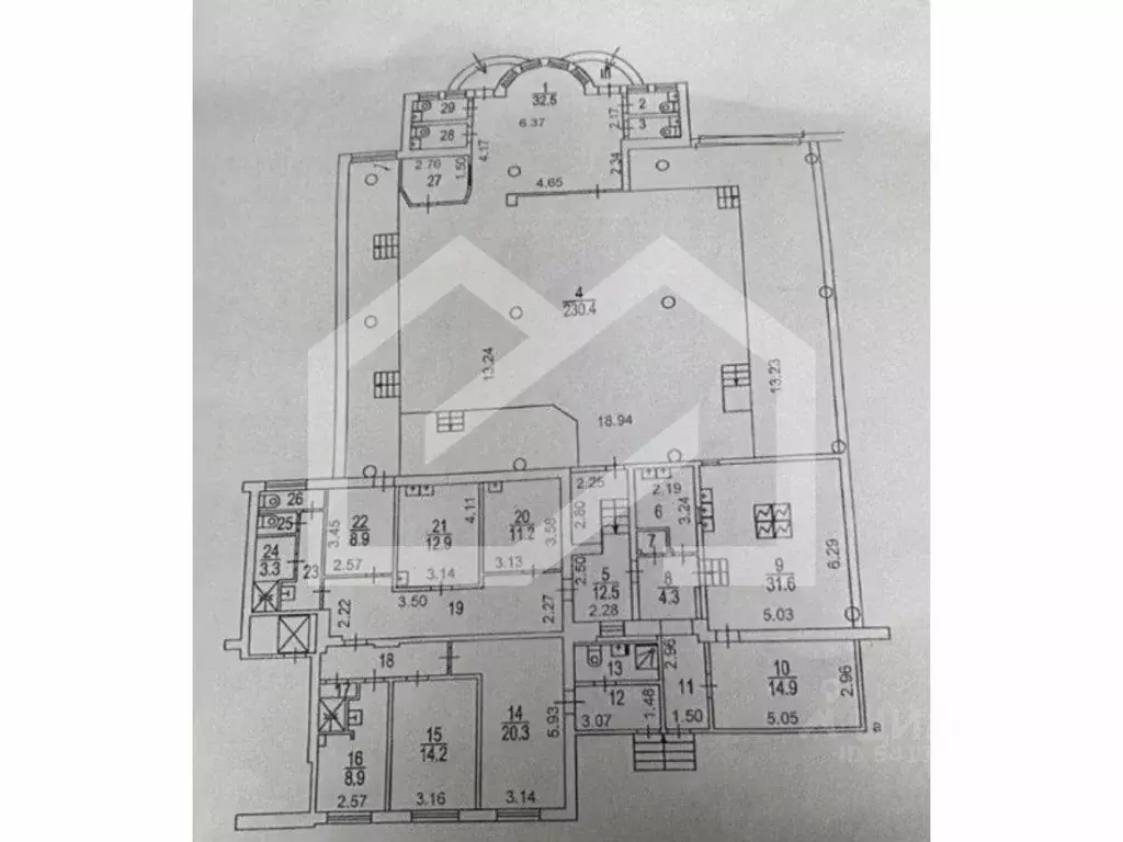Помещение свободного назначения в Москва ул. Гастелло, 37 (472 м) - Фото 2