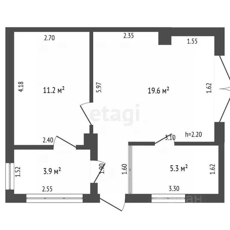Помещение свободного назначения в Крым, Симферополь ул. Гагарина (40 ... - Фото 2