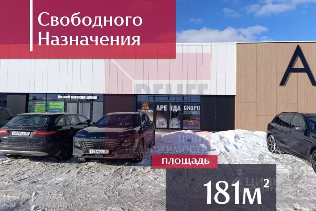 Помещение свободного назначения в Калининградская область, Калининград ... - Фото 1