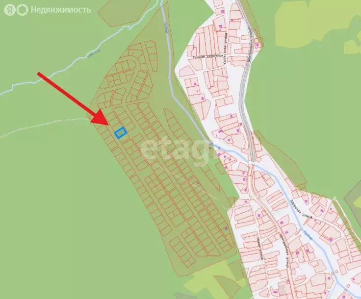 Участок в село Бирюля, Таркольская улица (13.92 м) - Фото 2