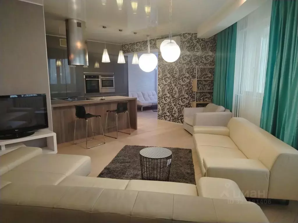 Свободной планировки кв. Москва Ходынский бул., 5к3 (105.0 м) - Фото 1