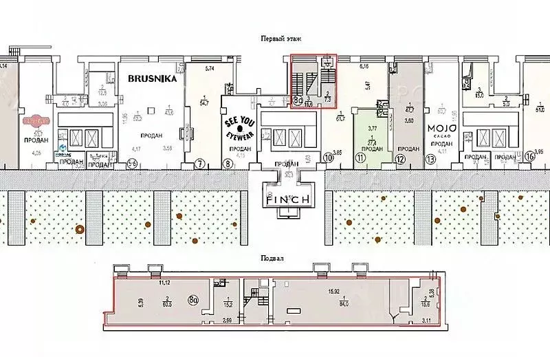 Помещение свободного назначения в Москва Лесная ул., 10-16 (202 м) - Фото 1