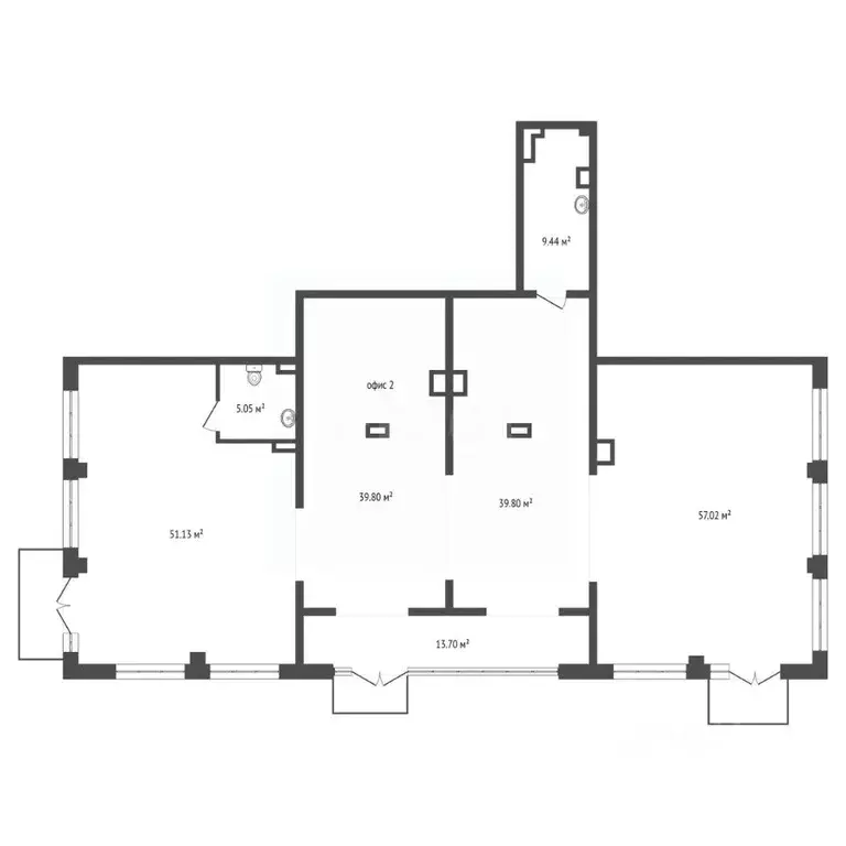 Помещение свободного назначения в Красноярский край, Красноярск ... - Фото 2