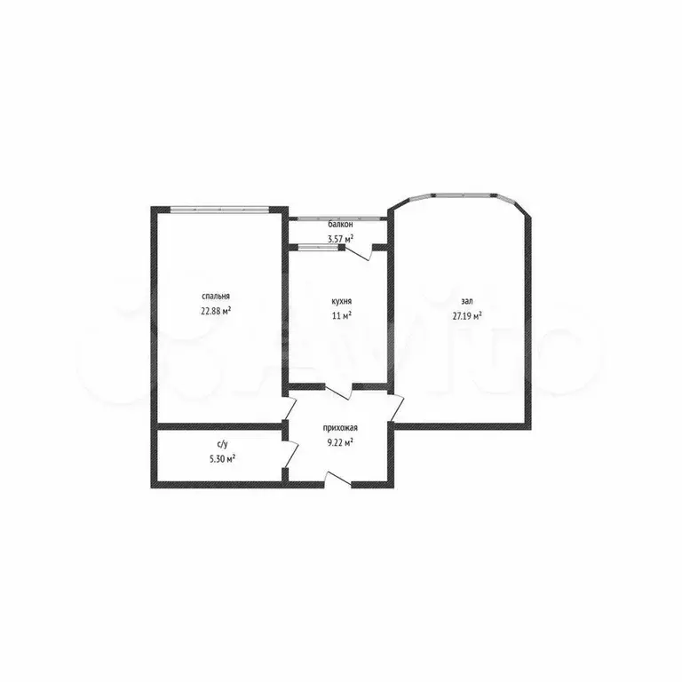 2-к. квартира, 80 м, 9/13 эт. - Фото 0