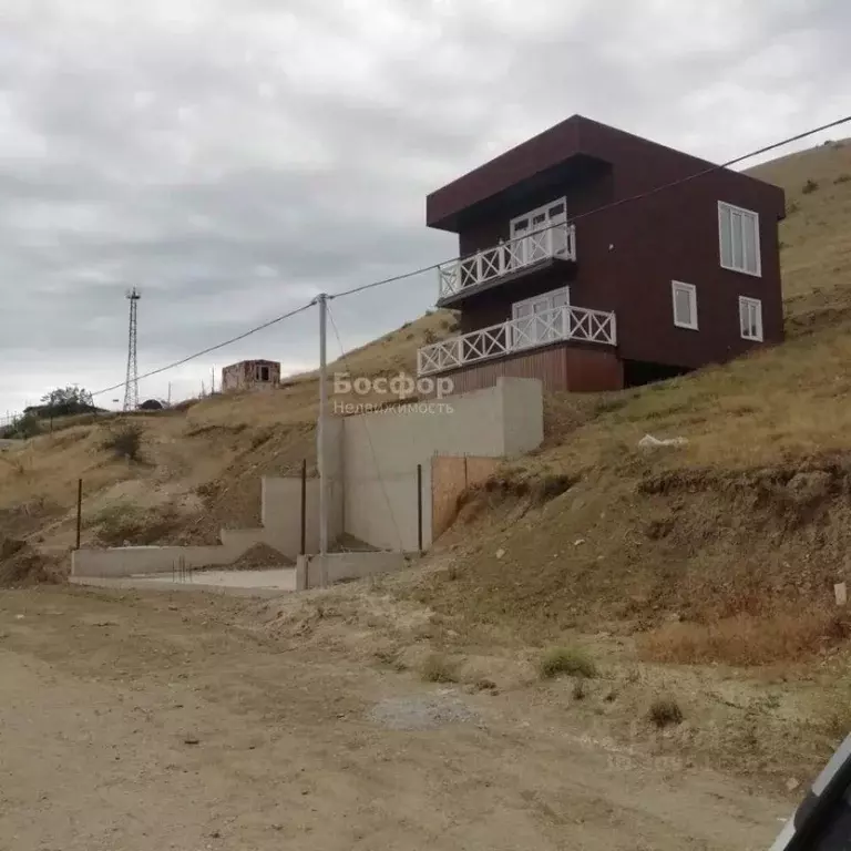 Дом в Крым, Судак городской округ, с. Солнечная Долина ул. Террасная, ... - Фото 1