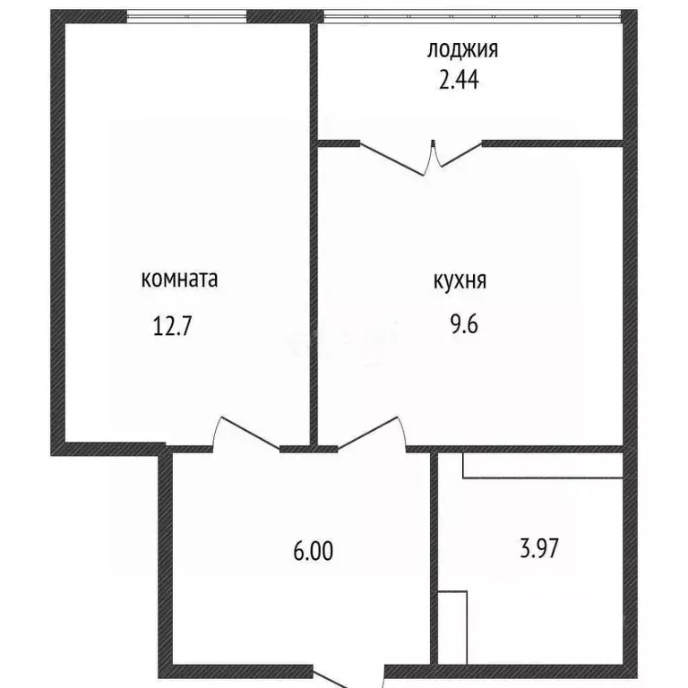 1-к кв. Краснодарский край, Краснодар Воронежская ул., 47Д (30.6 м) - Фото 0