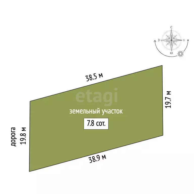 Участок в Приморский, товарищество собственников недвижимости ... - Фото 0