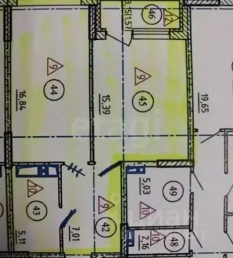 2-к кв. Удмуртия, Ижевск ул. Холмогорова, 113 (50.0 м) - Фото 0