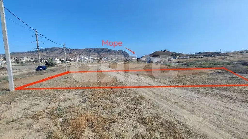 Участок в Крым, Ленинский район, Октябрьское с/пос, Скиф СПК ул. ... - Фото 1