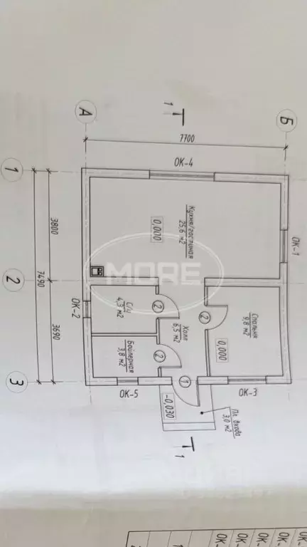 Дом в Калининградская область, Гурьевский муниципальный округ, пос. ... - Фото 2