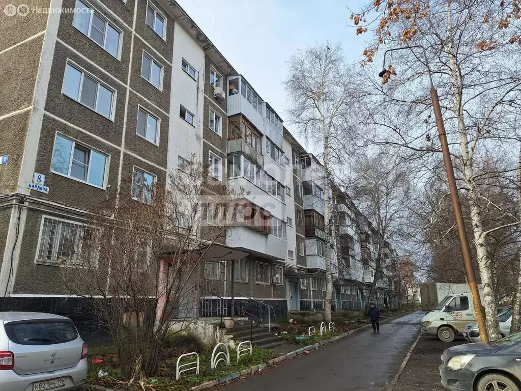 2-комнатная квартира: Екатеринбург, улица Академика Бардина, 8 (43.9 ... - Фото 1