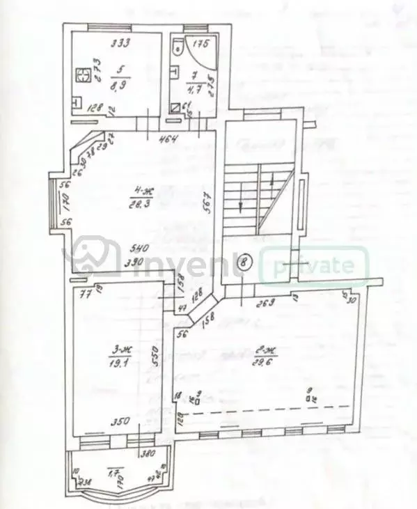 3-к кв. Калининградская область, Калининград Красная ул., 10 (92.3 м) - Фото 1