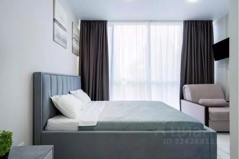 1-к кв. Краснодарский край, Сочи Центральный мкр, ул. Навагинская, 11Б ... - Фото 2