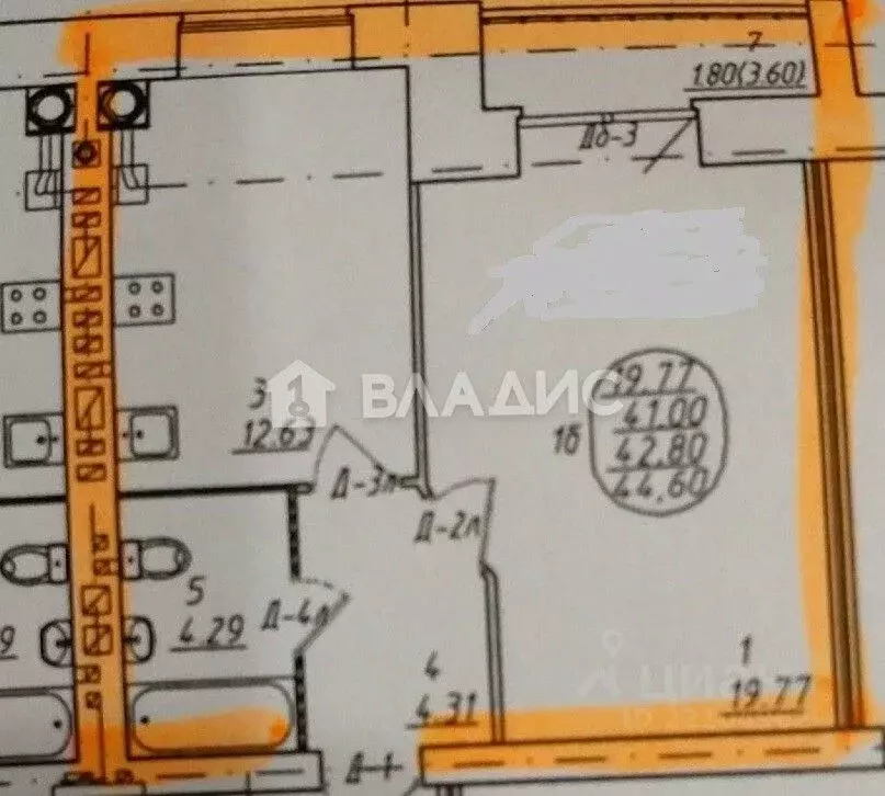 1-к кв. Марий Эл, Йошкар-Ола Вашский мкр, 47-й кв-л,  (41.0 м) - Фото 2