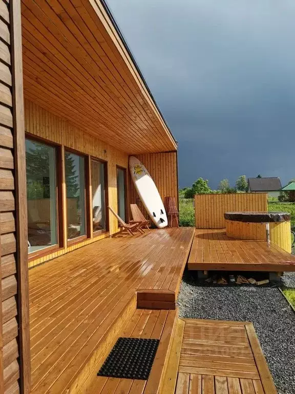 Дом в Карелия, Кондопожский район, Янишпольское с/пос, с. Янишполе ул. ... - Фото 1