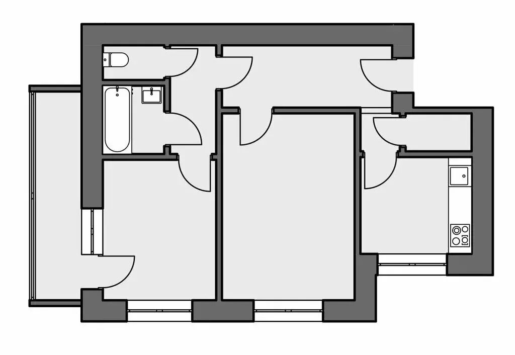 2-комнатная квартира: Тутаев, проспект 50-летия Победы, 26 (51.2 м) - Фото 2